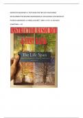 INSTRUCTOR RESOURCE & TEST BANK for The Life Span Human  Development for Helping Professionals (4th Edition) 4th Edition by  Patricia Broderick & Pamela Blewitt. ISBN-13 978- 0132942881 (Chapters 1-15)