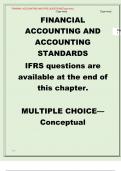 FINANCIAL ACCOUNTING AND IFRS ACCOUNTING QUESTIONS AND ANSWERS 2023