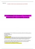 ATI NURSING ATI Pediatric Test Bank 2 latest2023-2024 Complete answers 