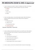 1.	A nurse in a long-term care facility is caring for a bedridden client. Which of the following findings should alert the nurse to a potential complication of the client’s immobility? a.	Confusion b.	Polyuria c.	Blurred vision d.	Diarrhea   2.	A nurse is