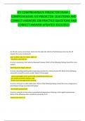 ATI Comprehensive Predictor Exam QUESTIONS AND 100% CORRECT ANSWERS UPDATED 2022 A nurse is preparing to obtain a client's signature on an informed consent form. Which of the following actions should the nurse take first? A. Inform the client of his ri