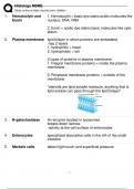 HISTOLOGY NBME EXAM 2024 ALREADY PASSED!!