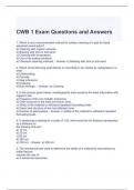 CWB Exam Bundle (Graded A)