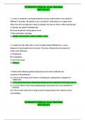 NURS6521N Midterm Exam Questions and Answers