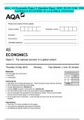 AQA_AS Economics Paper 2_Question Paper_2019 | ECON 3140_THE NATIONAL ECONOMY IN A GLOBAL CONTEXT    