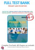 Primary Care Art and Science of Advanced Practice Nursing An Interprofessional Approach 5th 6th edition Dunphy Test Bank