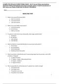 (COMPLETE) RELIAS DYSRHYTHMIA BASIC  A& B Course Relias dysrhythmia Institution Relias Dysrhythmia Document includes name of rhythm and picture of EKG strip from Relias EXAM 2023 ALREADY GRADEDA+