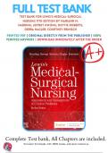 Test Bank For Lewis's Medical-Surgical Nursing 10th, 11th, 12th Edition Mariann Harding 