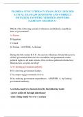 FLORIDA CIVIC LITERACY EXAM (FCLE) 2023-2024 ACTUAL EXAM 250 QUESTIONS AND CORRECT DETAILED ANSWERS (VERIFIED ANSWERS) |ALREADY GRADED A+   