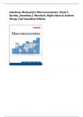 Solutions Manual for Microeconomics, Dean S.  Karlan, Jonathan J. Morduch, Rafat Alam & Andrew  Wong, 2nd Canadian Edition