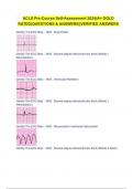 ACLS Pre-Course Self-Assessment 2024(A+ GOLD RATED)QUESTIONS & ANSWERS||VERIFIED ANSWERS