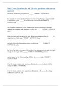 Dale Crane Questions for AC Circuits questions with correct answers