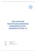 Rechtsgeleerdheid - Grondrechten samenvatting S1 