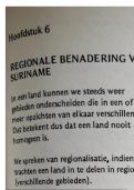 Regionale benadering van Suriname