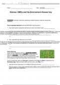 Gizmos: GMOs and the Environment-Answer key 2023