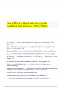  Guam Driver's Handbook study guide questions and answers 100% verified.