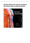 Solution Manual for Human Anatomy  8th Edition Marieb Wilhelm Mallat