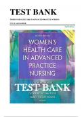 Test Bank For Women's Health Care in Advanced Practice Nursing 2nd Edition By Ivy M Alexander