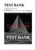 Test Bank for Chemistry: The Central Science 12th Edition Brown, LeMay, Bursten Murphy Woodward