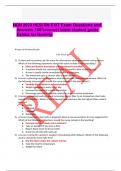 NGN 2023 HESI RN EXIT Exam Questions and Answers 100%correct latest student guide Exams for Nursing