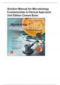 Solution Manual for Microbiology Fundamentals A Clinical Approach 2nd Edition Cowan Bunn 