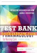 Test Bank For Lehne's Pharmacology For Nursing Care, 11th - 2022 All Chapters - 9780323825221