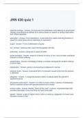 JRN 430 quiz 1 with complete solutions