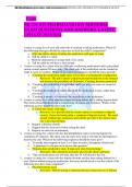 NR 293 ATI PHARMACOLOGY MIDTERM EXAM QUESTIONS AND ANSWERS LATEST UPDATE 2023/2024 A nurse is caring for a 4-year-old child who is resistant to taking medication. Which of the following strategies should the nurse use to elicit the child’s cooperation? a.