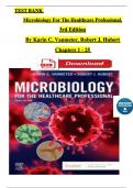 Test Bank for Microbiology for the Healthcare Professional, 3rd Edition By Karin C. VanMeter, Robert J. Hubert, Complete Chapters 1 - 25, Updated Newest Version