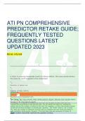 ATI PN COMPREHENSIVE  Furosemideis a potent diuretic used to provide rapid diuresis; it acts in the loop of Henle andcausesdepletionofelectrolytes,suchaspotassiumandsodium.Furosemideinhibitsthe reabsorption,notretention,ofsodium.Furosemidedoesnotaffectpro