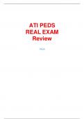 ATI PEDS REAL EXAM