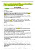 Dispute Resolution Unit 6 PART 36 Exam Notes different  types of judgment and offer AY notes.