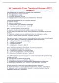 ati_leadership_exam ACTUAL EXAM QUESTIONS & ANSWERS 2022/2023 UPDATE