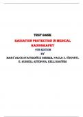  Radiation Protection in Medical Radiography 9th Edition Test Bank By Mary Alice Statkiewicz Sherer, Paula J. Visconti, E. Russell Ritenour, Kelli Haynes  |All Chapters, Latest-2023/2024|