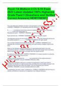 Psych 7A Midterm 2 Ch 6-10 Exam 2023 Latest Updated 100% Highscore Grade Pass!!! [Questions and Verified Correct Answers] NEW!!!NEW!!!