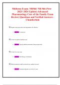 Midterm Exam: NR 599 / NR599 Nursing Informatics for Advanced Practice Exam  Review| Guide with Verified Answers (2023/ 2024)- Chamberlain 