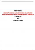   Primary Care The Art and Science of Advanced Practice Nursing – an Interprofessional Approach 6th Edition Test Bank By Lynne M. Dunphy  | Chapter 1 – 82, Latest-2023/2024|