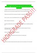 2023 WGU C207 DATA-DRIVEN DECISION MAKING OBJECTIVE ASSESSMENT DETAILED QUESTIONS AND ANSWERS TOPSCORE!!!New Generation!!! 