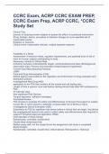 CCRC Exam, ACRP CCRC EXAM PREP, CCRC Exam Prep, ACRP CCRC, *CCRC Study Set