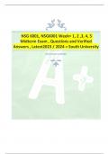 NSG 6001,NSG6001 Week=1,2 ,3,4,5  MidtermExam,QuestionsandVerified Answers,Latest2023/ 2024=SouthUniversity [Documentsubtitle]