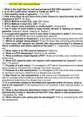 WA UST Site Assessor Exam 1. What is the hold time for soil and preserved GW GRO samples?: 14 days 2. Is an ICC certification needed to install an AST?: No 3. Flammability limits of gasoline: 1.4 to 7.6% 4. How many days do you have from a tank closure to