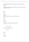 CHEM 210 EXAMS 1-8 AND FINAL EXAM REVIEW 