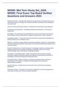 BUNDLED NR599 midterm, RN informatics Verified Study Questions with Answers 2024