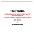 Psychotherapy for the Advanced Practice Psychiatric Nurse A How-To Guide for Evidence- Based Practice 2nd Edition Test Bank By Kathleen Wheeler | Chapter 1 – 20, Latest - 2023/2024|