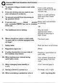 Kansas DMV Test Questions And Correct Answers