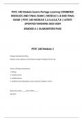 PSYC 140 Module Exams Portage Learning COMBINED  MODULES AND FINAL EXAM | MODULE 1-8 AND FINAL  EXAM | PSYC 140 MODULE 1,2,3,4,5,6,7,8 | LATEST  UPDATED VERSIONS 2023-2024 GRADED A | GUARANTEED PASS