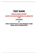 Medical Surgical Nursing  Concepts for Interprofessional Collaborative Care 10th Edition Test Bank By Donna D Ignatavicius, M Linda Workman, Cherie Rebar, Nicole M Heimgartner | Chapter 1 – 69, Latest - 2023/2024|