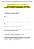 Roadtrip to RNC-NIC 2 Questions And Answers With Rationales All questions are derived from Watson & Diehl, AACN AWHONN NANN,  Certification and Core Review for Neonatal Intensive Care Nursing, 5th Edition.