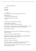 Class notes Gastroentrology 