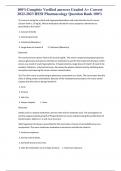 100%Complete Verified answers Graded A+ Correct 2022-2023 HESI Pharmacology Question Bank 100% Verified Questions with Rationale 1) A nurse is caring for a client with hyperparathyroidism and notes that the client's serum calcium level is 13 mg/dL. Whi